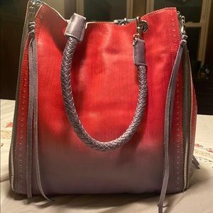 Free People/Old Trend Sunrise Distressed Tote